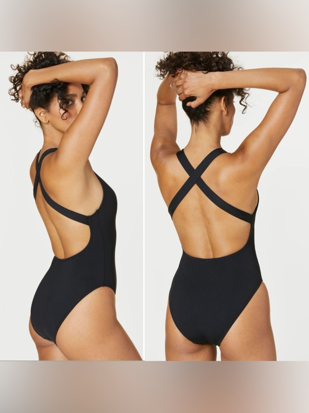 Roolee Twist-Front One-Piece contouring Swimsuit nwot - Picture 4 of 7